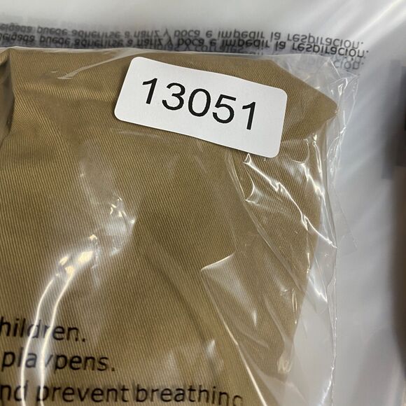 Old Navy Pants Women 12 Maternity Beige Mid Rise Pull On Elastic Waist Skinny - Picture 10 of 10